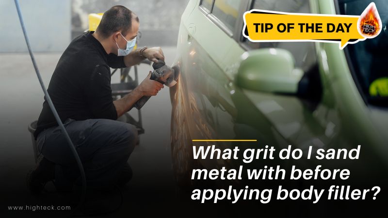 High Teck Tip of the Day, Body Filler Grinding Prep - Eagle National Supply
