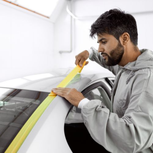 How To Master Masking Your Car for a Paint Job - Eagle National Supply