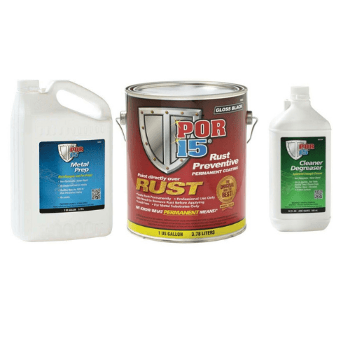 Stop Rust In Its Tracks With Our POR-15 3 Step Rust Prevention Kit! - Eagle National Supply
