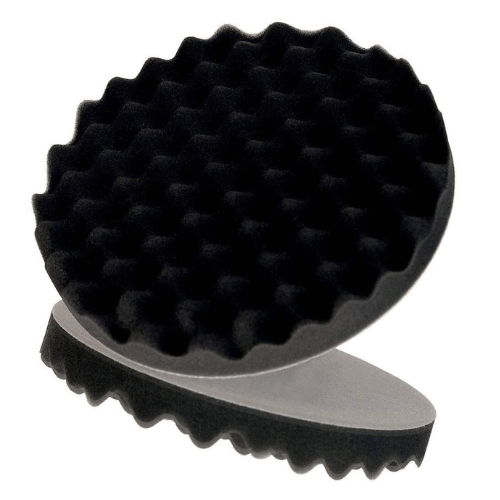 3M 05725 8" Single Sided Black Foam Polishing Pad, 2 pk