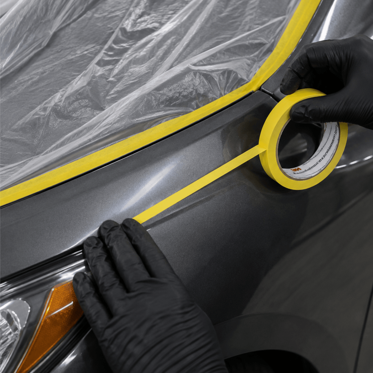 3M™ 06656 2.0" Yellow Automotive Masking Tape, Case of 24
