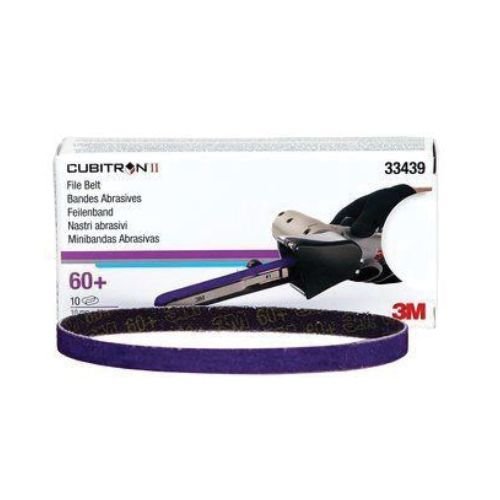 3M 33439 Cubitron II 786F Series | 3/8 Sanding Belt | Box of 10