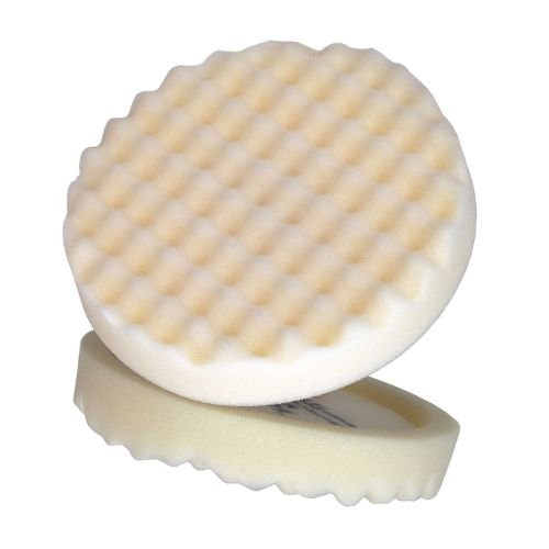 3M Perfect-It 05737 8" White Hookit Foam Compounding Pad