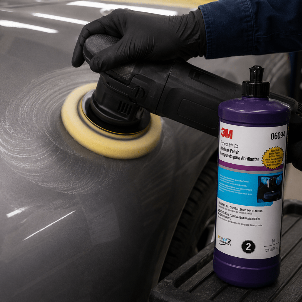 3M Perfect-It 06094 EX Gray Machine Polish, Quart