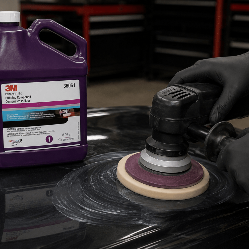 3M Perfect-It 36061 EX Rubbing Compound, Gallon