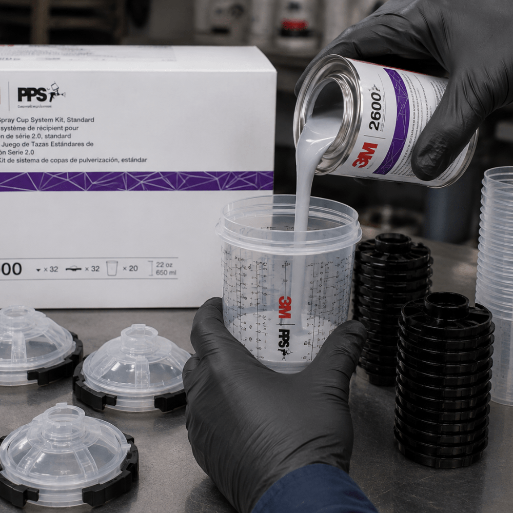 3M PPS 2.0 22 oz Standard Lid and Liner Kit, 26000, 200 Micron Filter