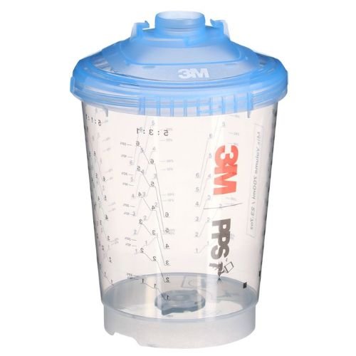 3M PPS 2.0 23.7 oz Std Vented Spray Cup Kit, 26163, 125 Mic Filter