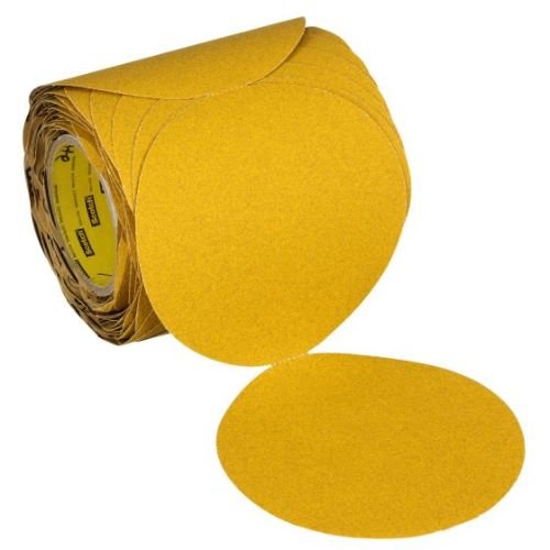 3M™ Stikit™ 6 in Gold Abrasive Disc Roll, No Hole | 100 per Roll