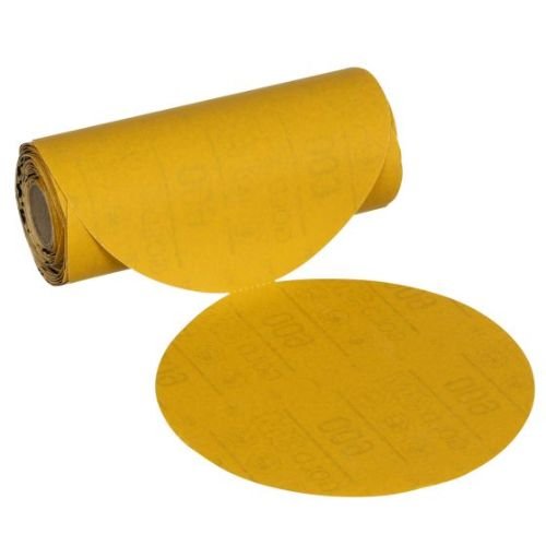 3M™ Stikit™ 6 in Gold Abrasive Disc Roll, No Hole | 100 per Roll