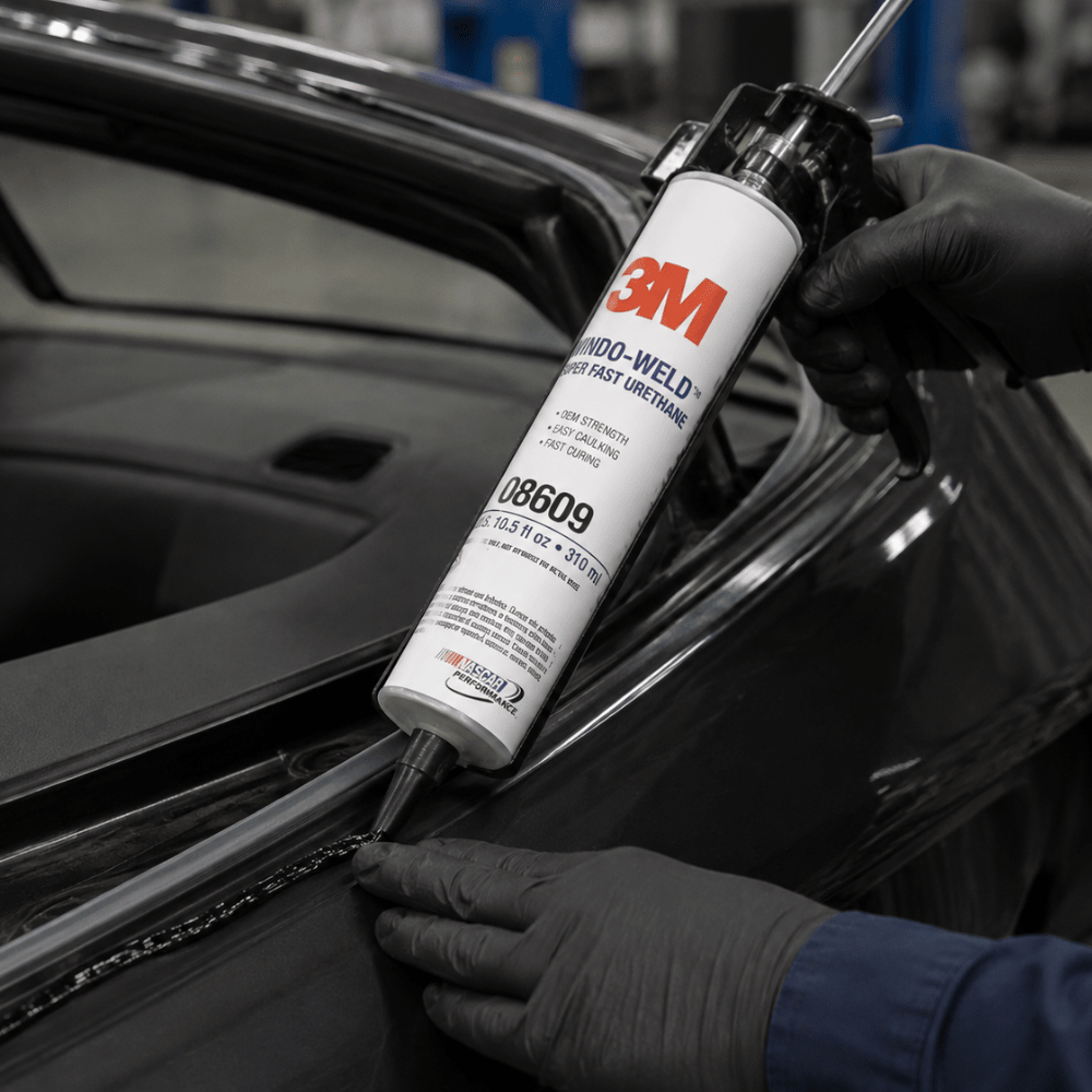 3M™ Windo-Weld™ 08609 Black Adhesive, 10.5 fl-oz Cartridge