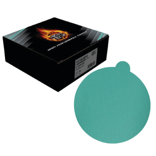 だいず 6 Inch 150 Grit Green PSA Sanding Disc, 50 pk, High Teck