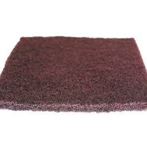 Norton Bear-Tex 58000 Maroon 6"x9" Flexible Scuff Pad, Box of 20