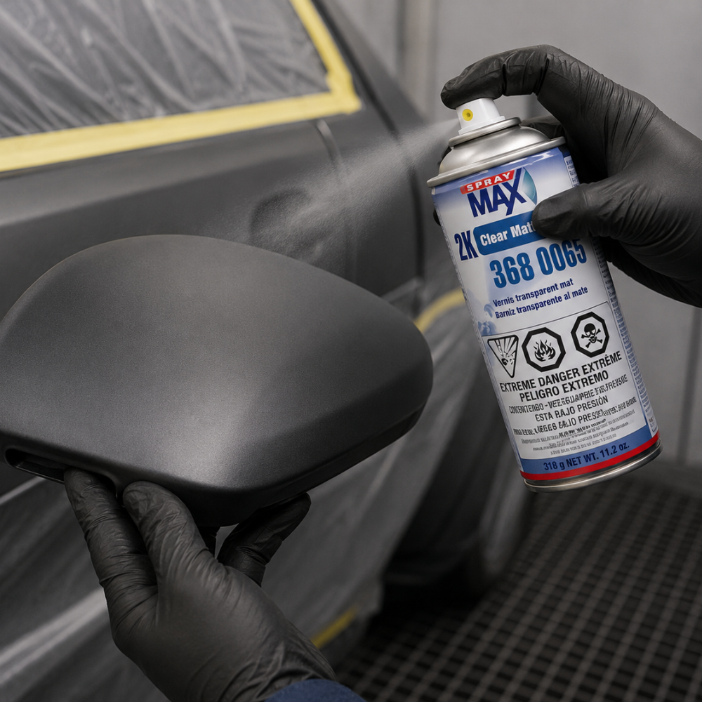 SprayMax® 3680065 2K Matte Gloss Clear Coat, 11.8 oz