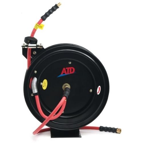 ATD 31177 1/2" x 50' Retractable Air Hose Reel