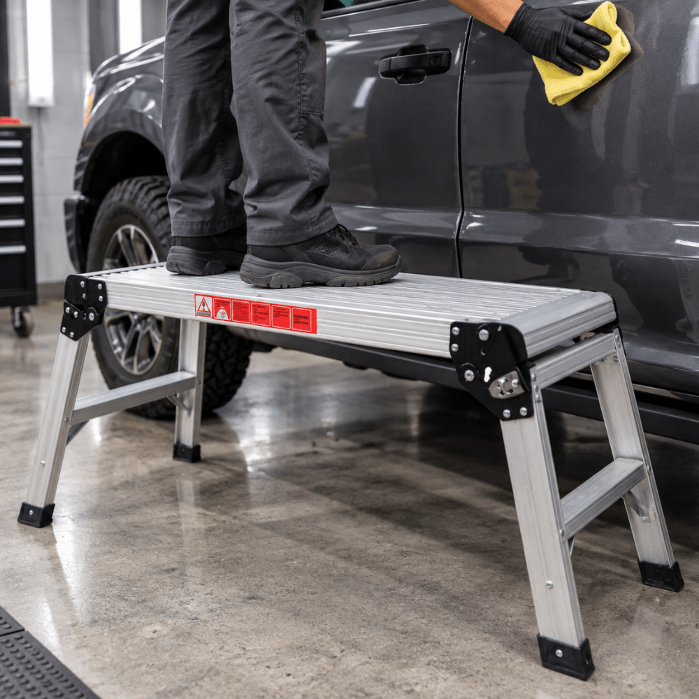 ATD 10325 Heavy-Duty Folding Aluminum Work Platform