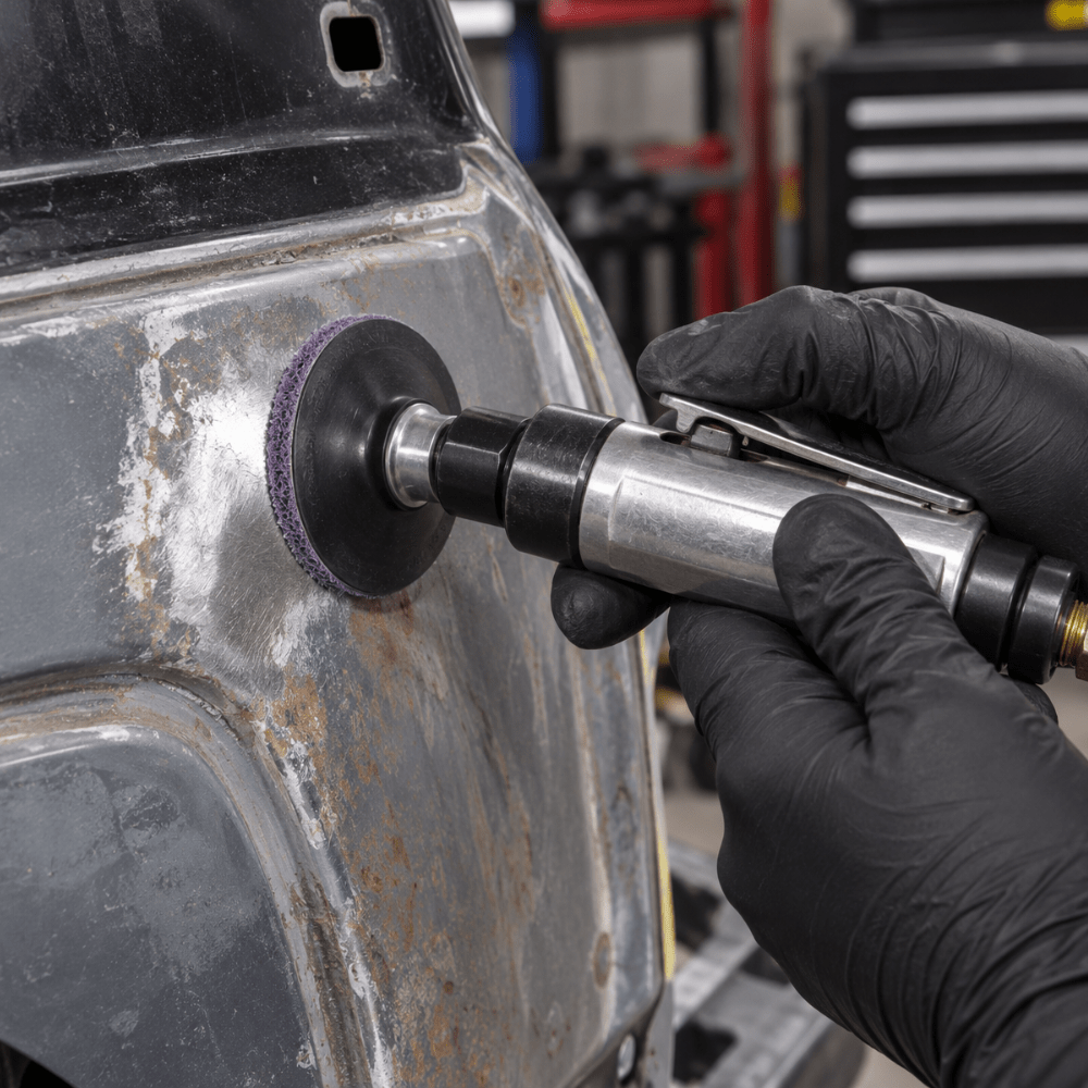 ATD 6602 3" Roloc Disc Holder, Medium Density Rubber, Type III