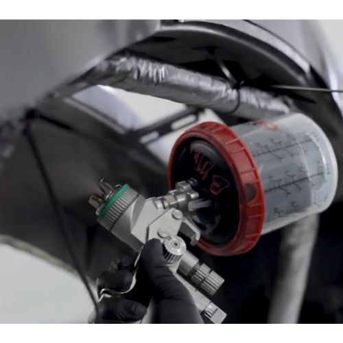 CTW CS-400ml (13.5oz) Disposable Paint Cup System, 50 pc Lid/Liner Kit