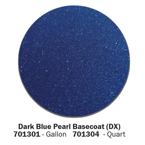 Dark Blue Pearl Basecoat Paint Ford DX, Qt, Excel 701304