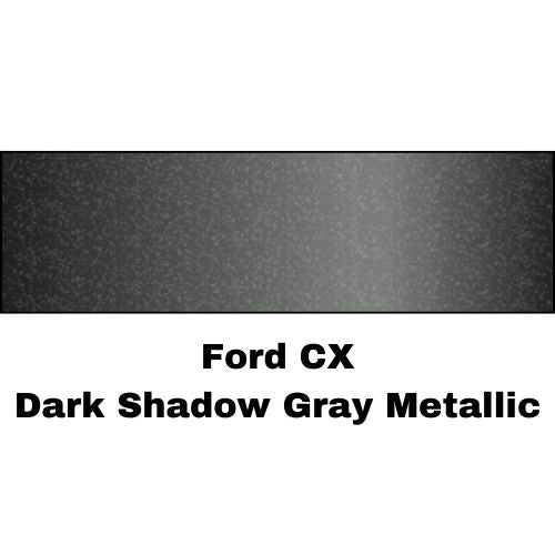 Dark Shadow Gray Metallic Ford CX Basecoat Paint, Gallon
