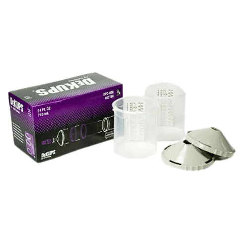 DevilBiss DeKups DPV-606 24 oz Hard Cup and Lid Holder, 2 pc