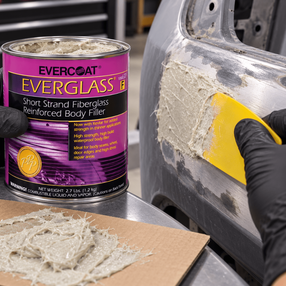 EVERCOAT® EVERGLASS 632 Short Strand Fiberglass Body Filler, 1 Qt