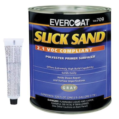 EVERCOAT SLICK SAND 100709 Extra High-Build Primer Surfacer, 1 gal