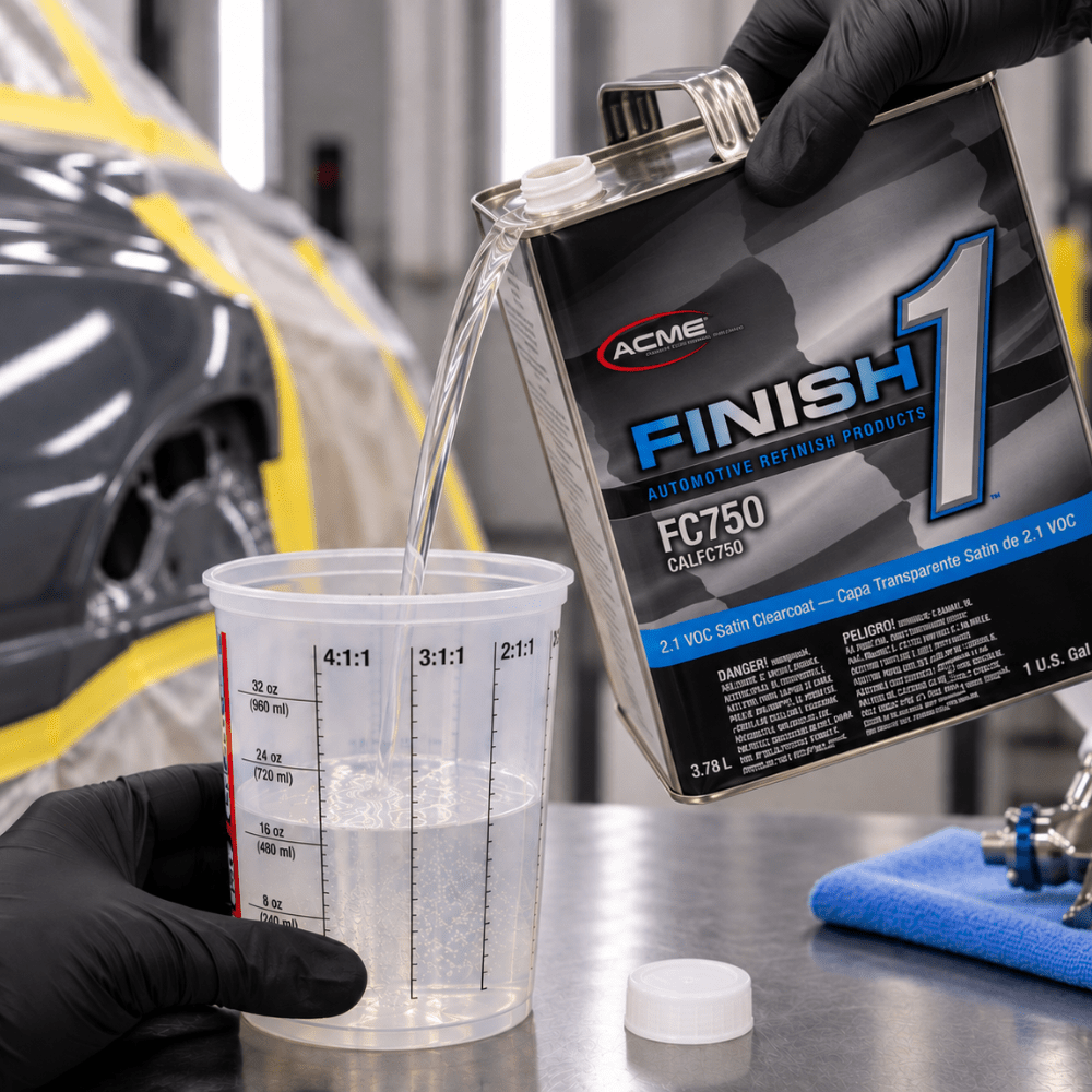 Finish 1™ Acme FC750 4:1 Satin Clearcoat | 1 gal