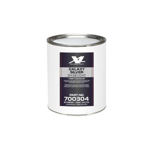 Galaxy Silver Basecoat Paint GM 519F, Qt, Excel 700304