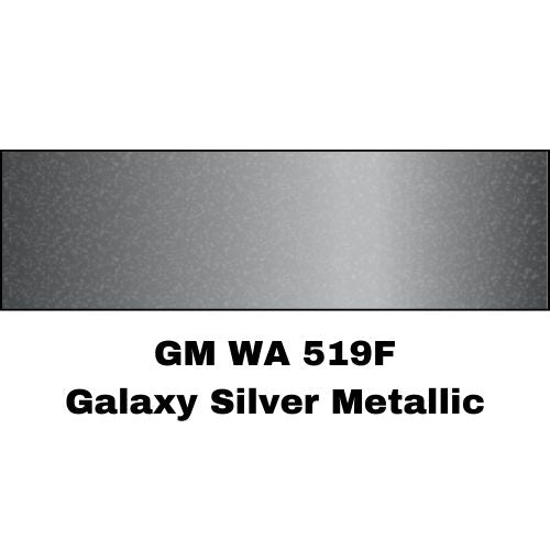 Galaxy Silver GM WA-519F Basecoat Paint, Quart, High Teck HFP350