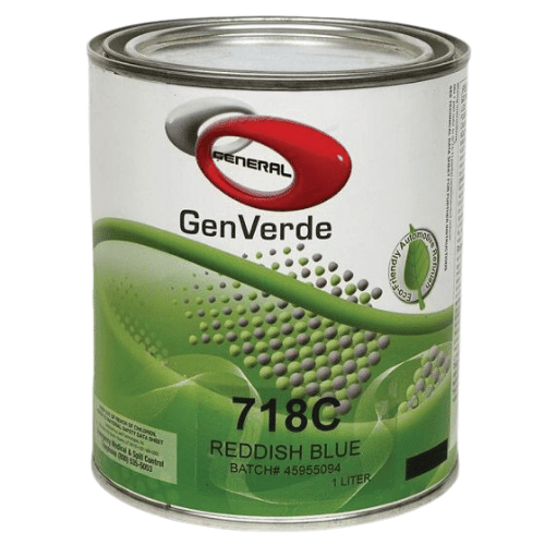 GenVerde 718C Reddish Blue Basecoat Toner I 1 Liter