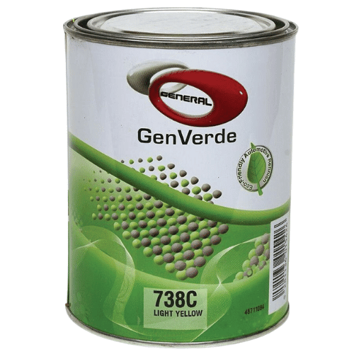 GenVerde 738C Light Yellow Basecoat Toner I 1 Liter