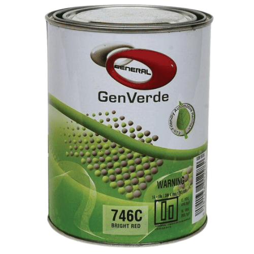 GenVerde 746C Bright Red Basecoat Toner I 1 Liter