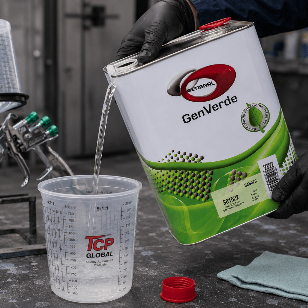 GenVerde S01522 Low VOC Fast Urethane Reducer, 1 gal