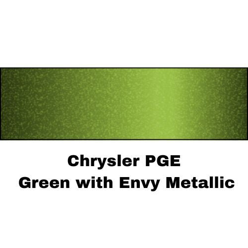 Green With Envy Chrysler PGE Basecoat Paint, Gallon, High Teck