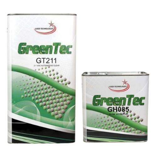 GreenTec GT211 2:1 Low VOC Clearcoat + Slow Hardener Kit, 5 L