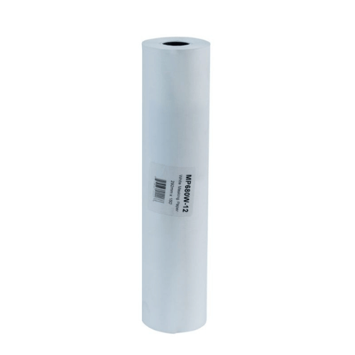 High Teck 12 in x 180 ft White Waterborne Masking Paper Hand Roll