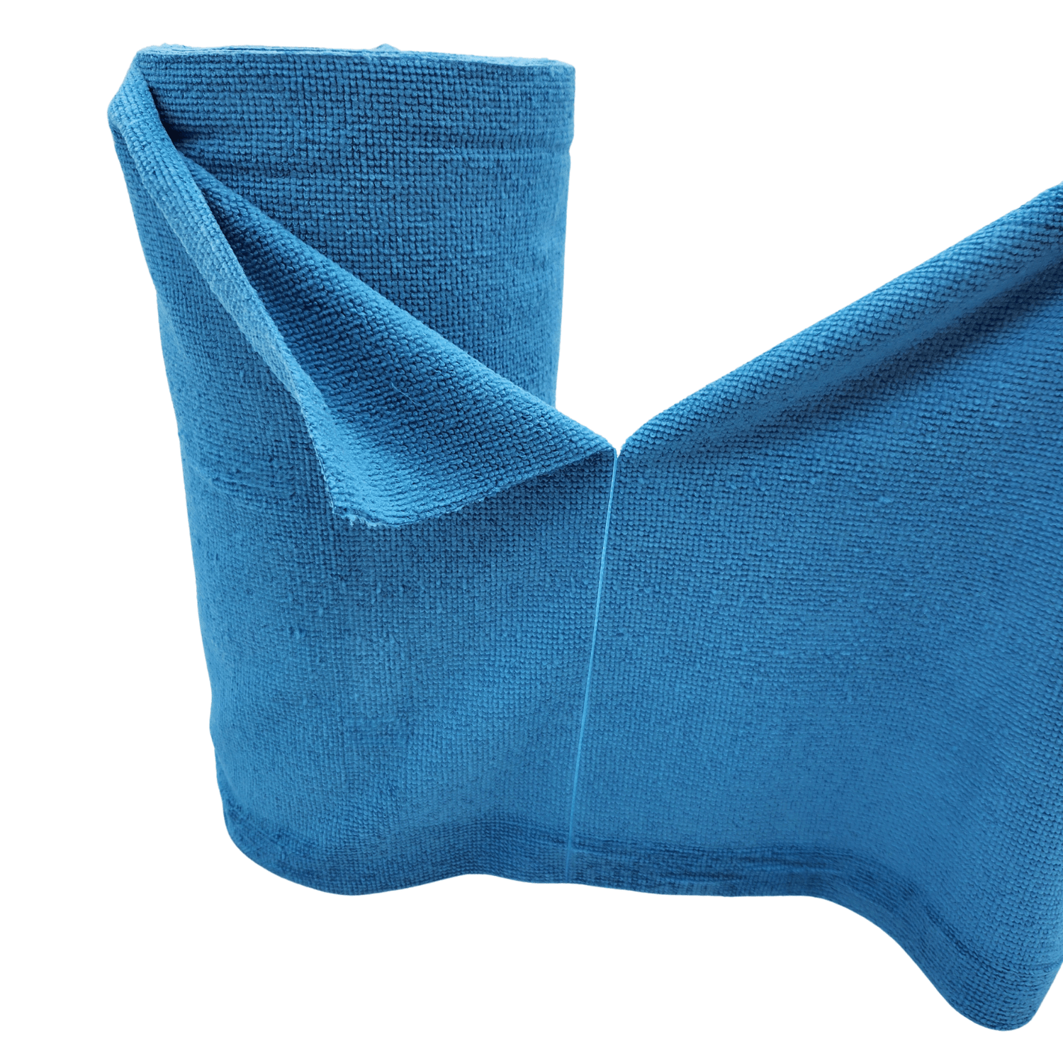High Teck 1250 Blue Microfiber Towel Roll, 12in x 12in, Roll of 50