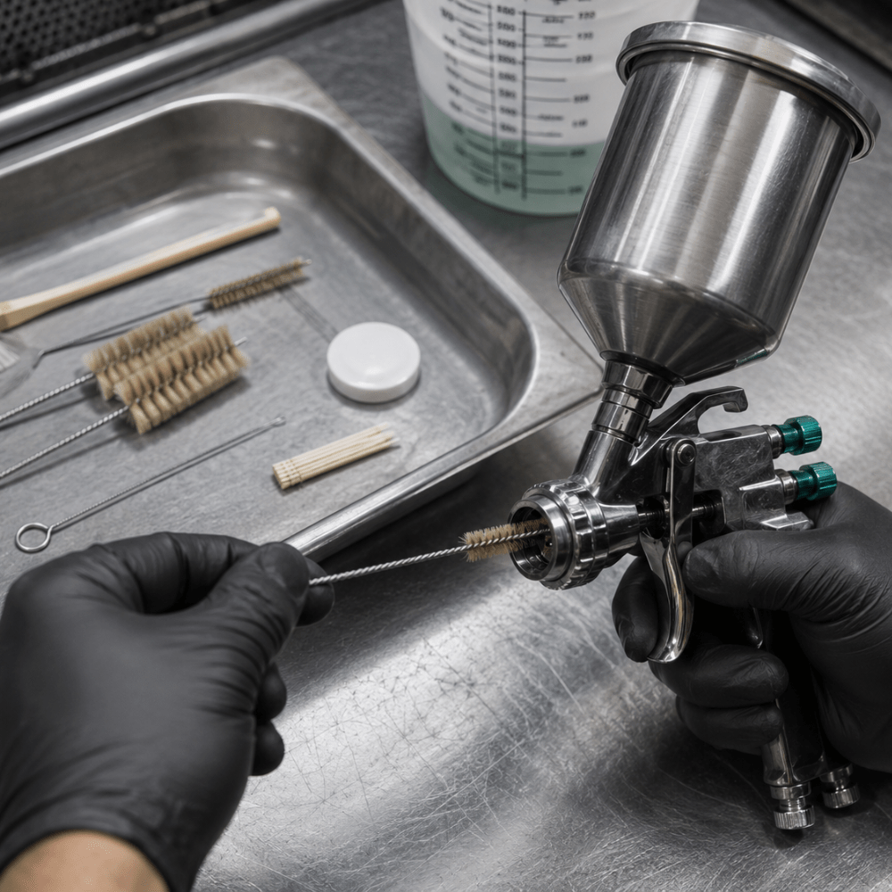HIGH TECK 12pc. HVLP Paint Sprayer Cleaning Kit