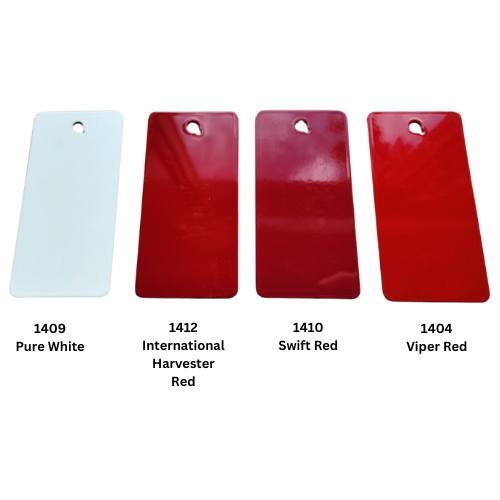 High Teck 1404 Viper Red Single Stage Paint, 1 Gallon