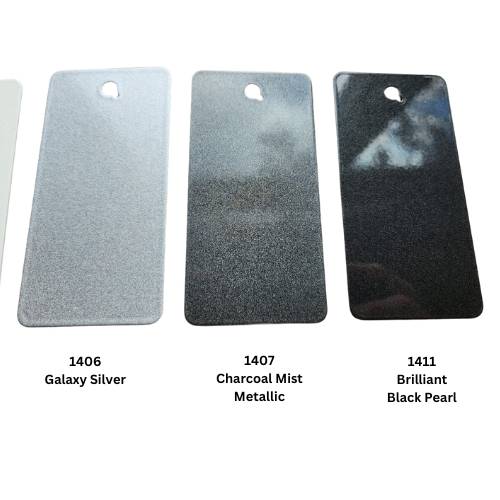 High Teck 1407 Charcoal Mist Metallic Single Stage Paint, 1 Gallon