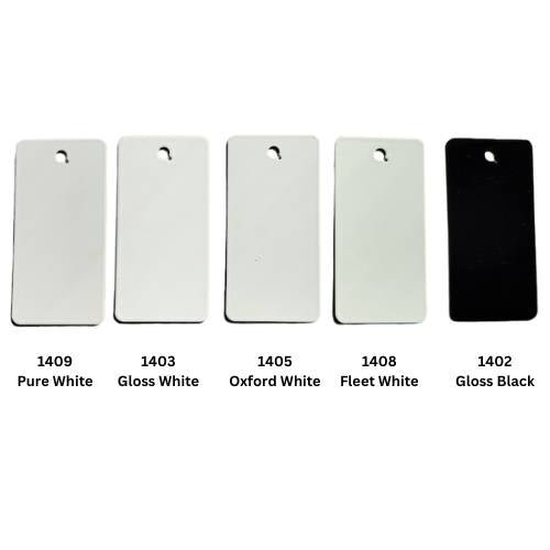 High Teck 1408 Fleet White Single Stage Paint, 1 Gallon