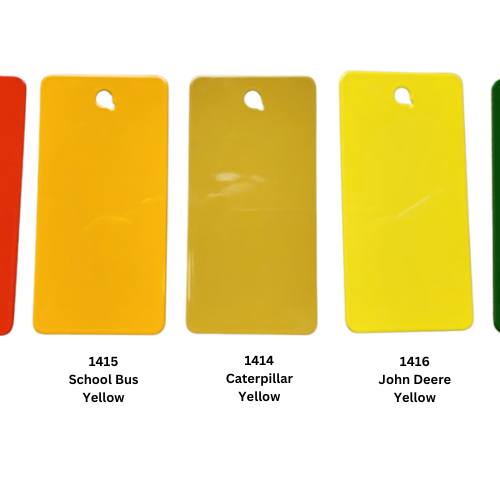 High Teck 1415 School Bus Yellow Single Stage Paint, 1 Gallon