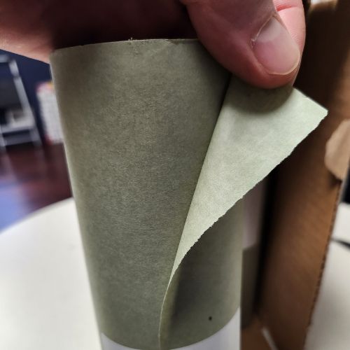 High Teck 18 in x 180 ft Green Masking Paper Hand Roll, Box of 8