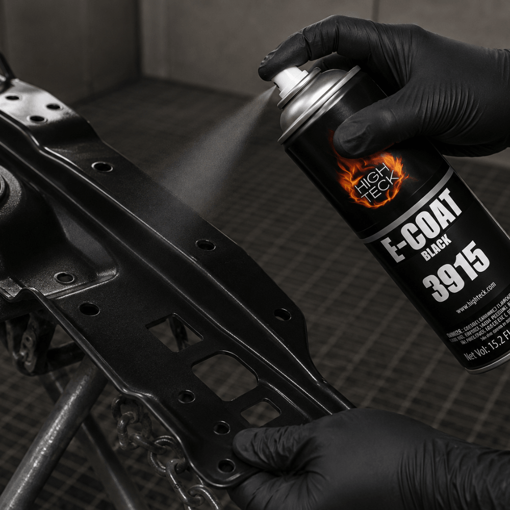 High Teck 3915 Black E-COAT DTM Primer, 15 oz Aerosol