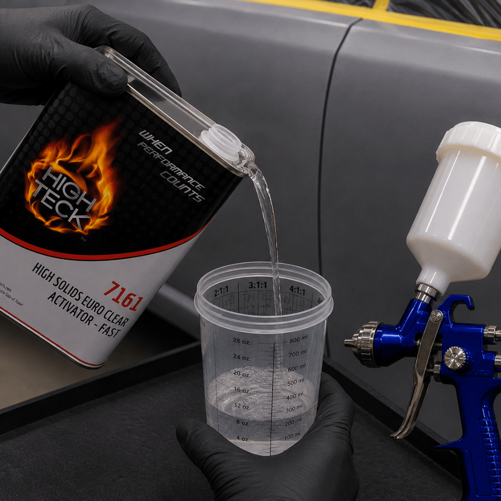 High Teck 7161 2:1 Fast Euro Clear Coat Activator, 2.5 Liter