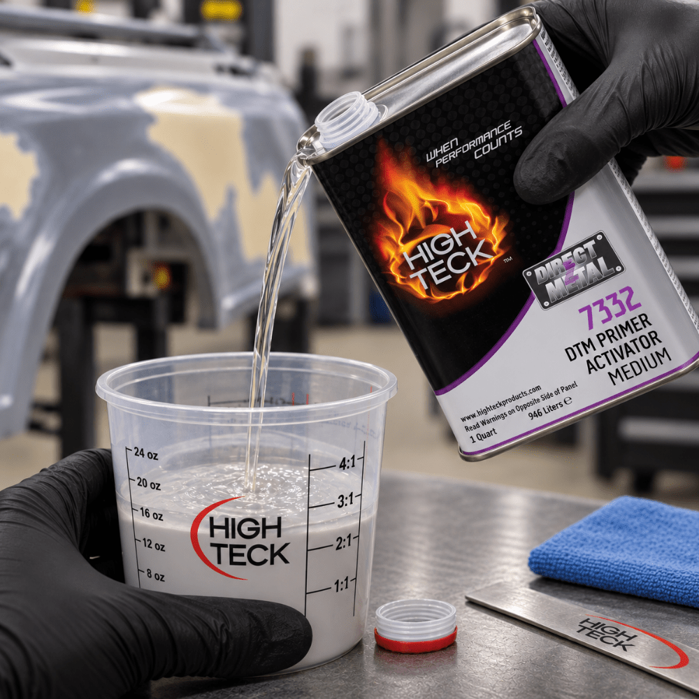 High Teck 7332-4 DTM High Solids Primer Activator, Qt