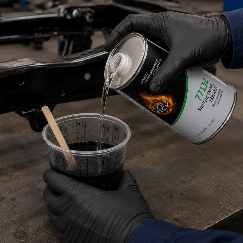 High Teck 77132 Synthetic Enamel Hardener for Chassis Paint, PT