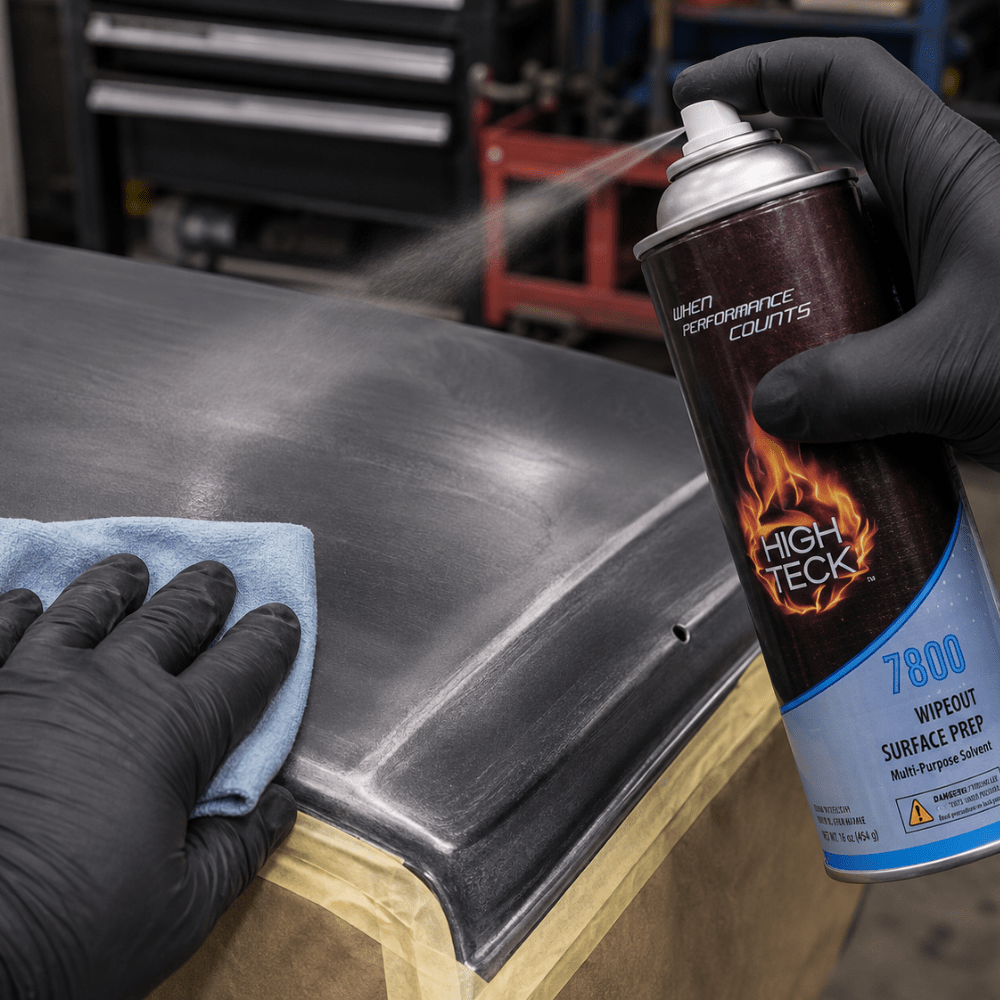 High Teck 7800-A Wipeout Surface Prep, 16 oz Aerosol
