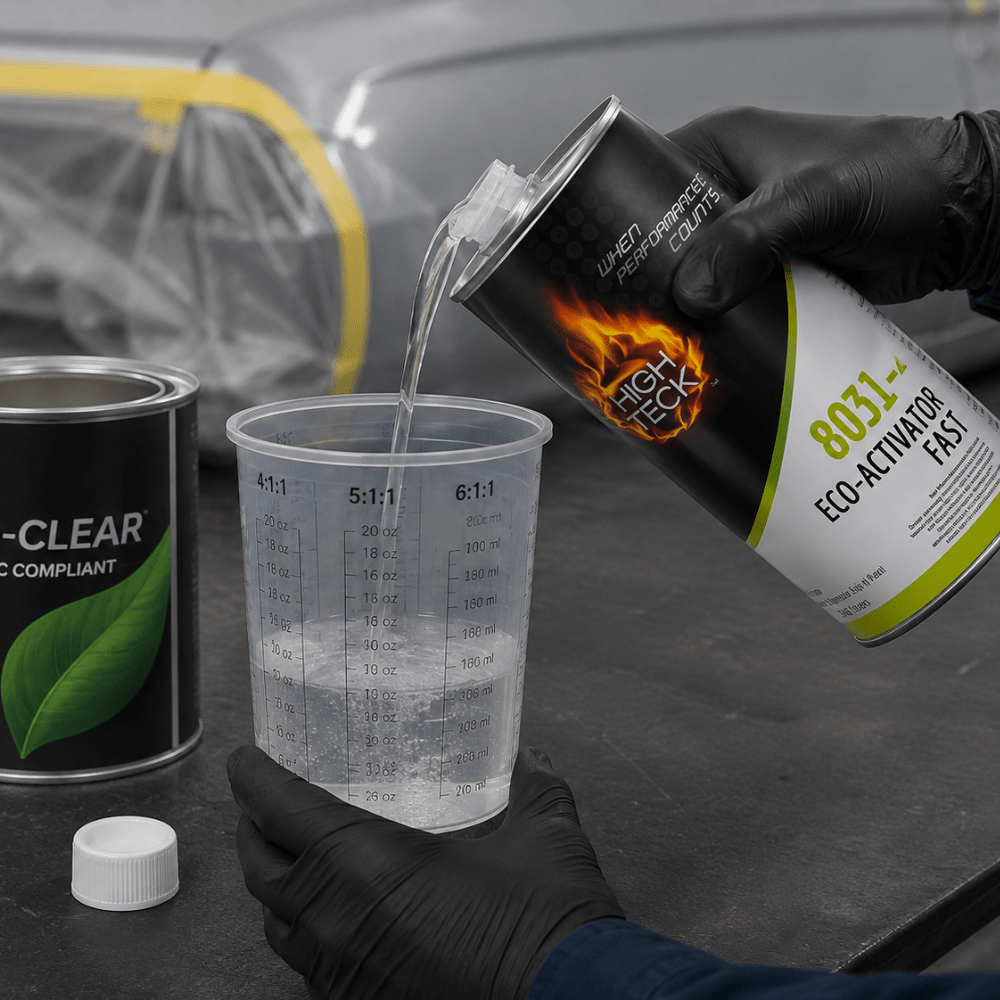 High Teck 8031 Fast Activator for Eco Primer and Clearcoat, Qt