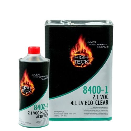 High Teck 8400 ECO Clearcoat Kit 4:1, Medium